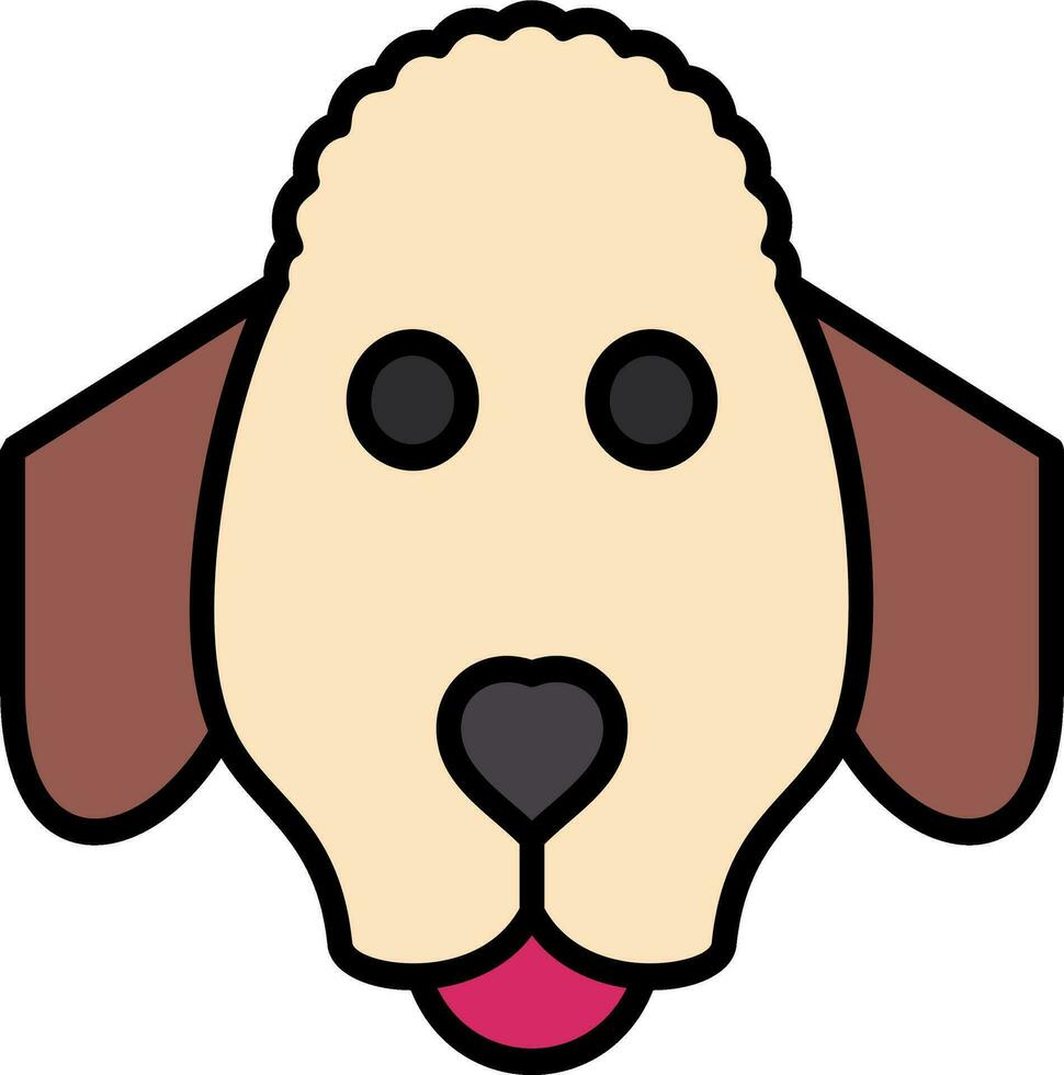Poodle Vector Icon