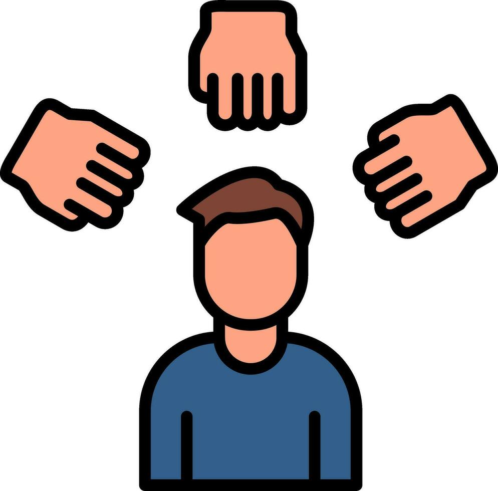 Bullying Vector Icon