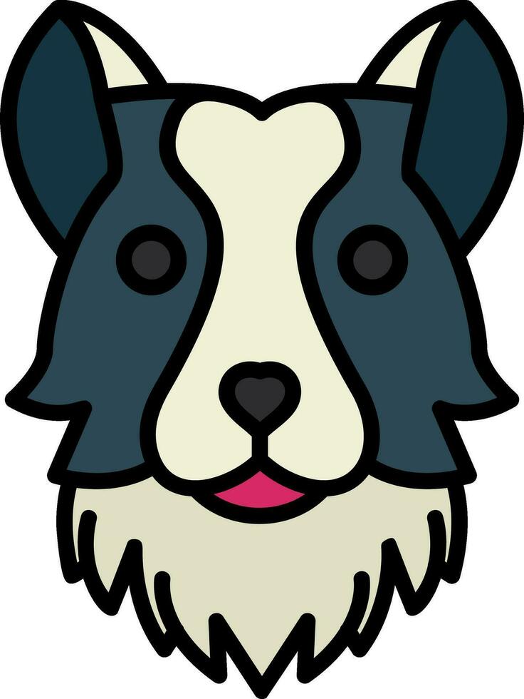 Collie Vector Icon