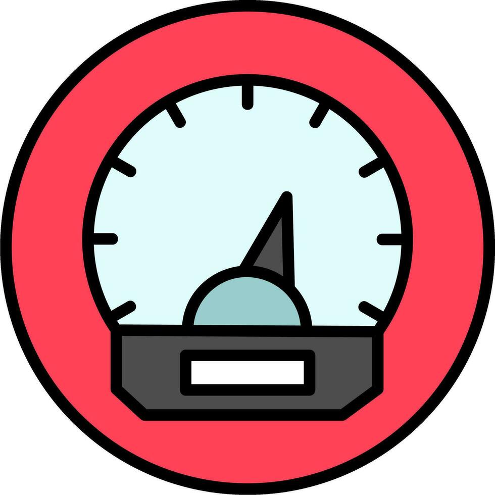 Speedometer Vector Icon