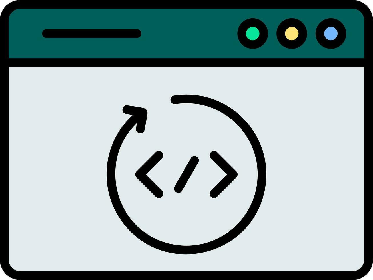 Loop Vector Icon