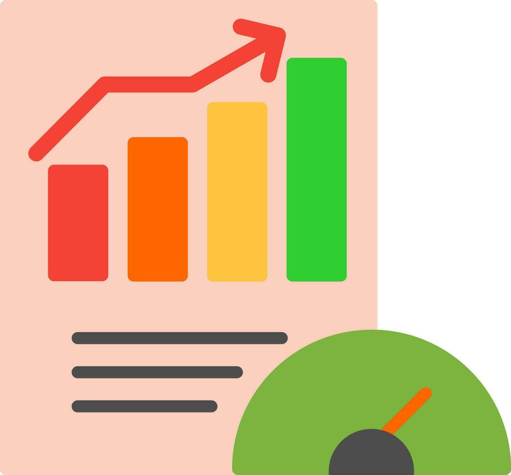 evaluación comparativa vector icono