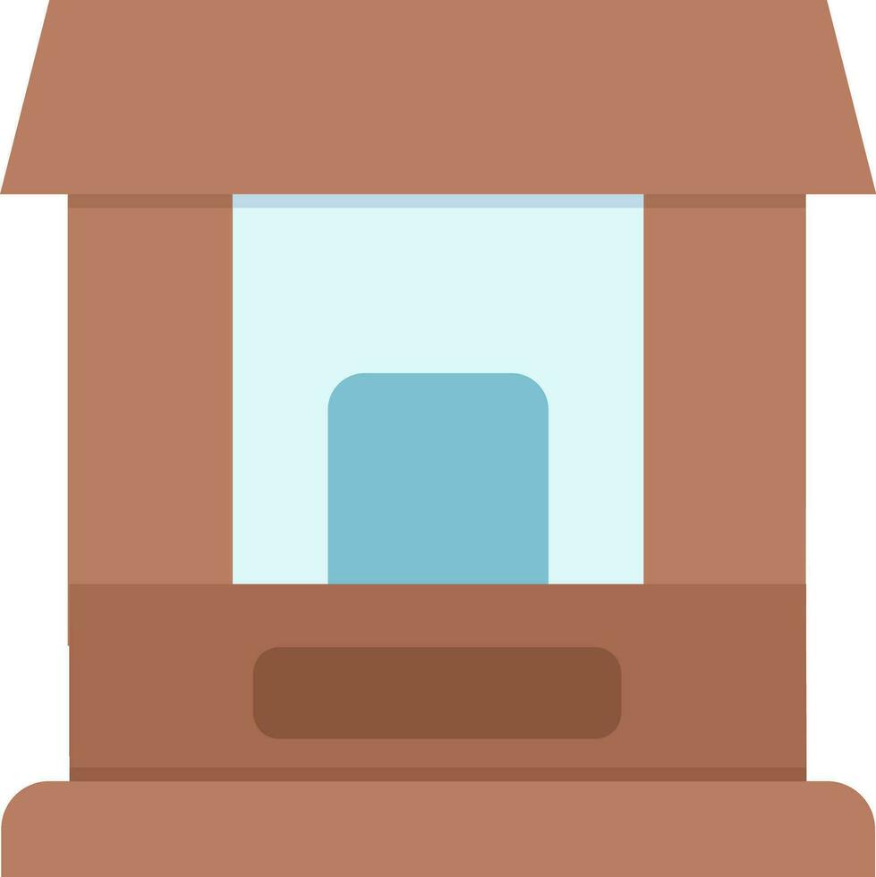 Ticket Window Vector Icon