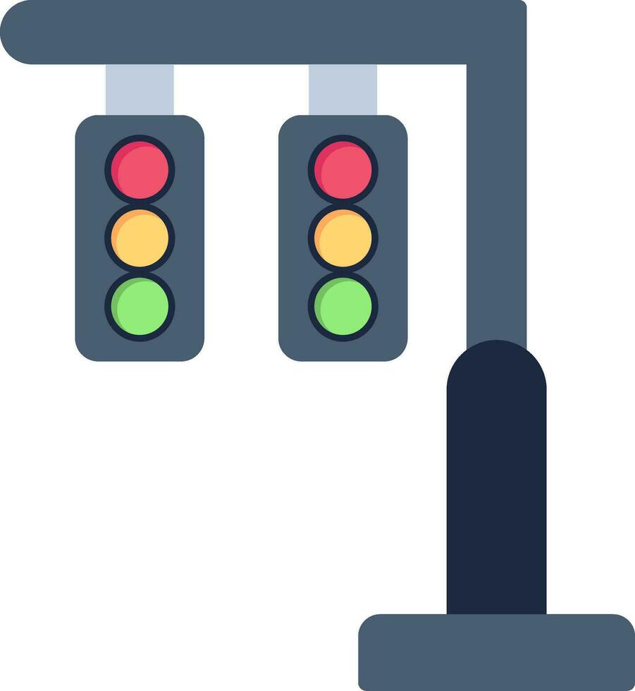 Traffic Lights Vector Icon