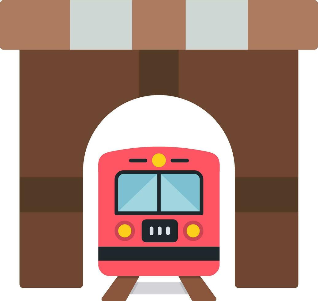 Tunnel Vector Icon