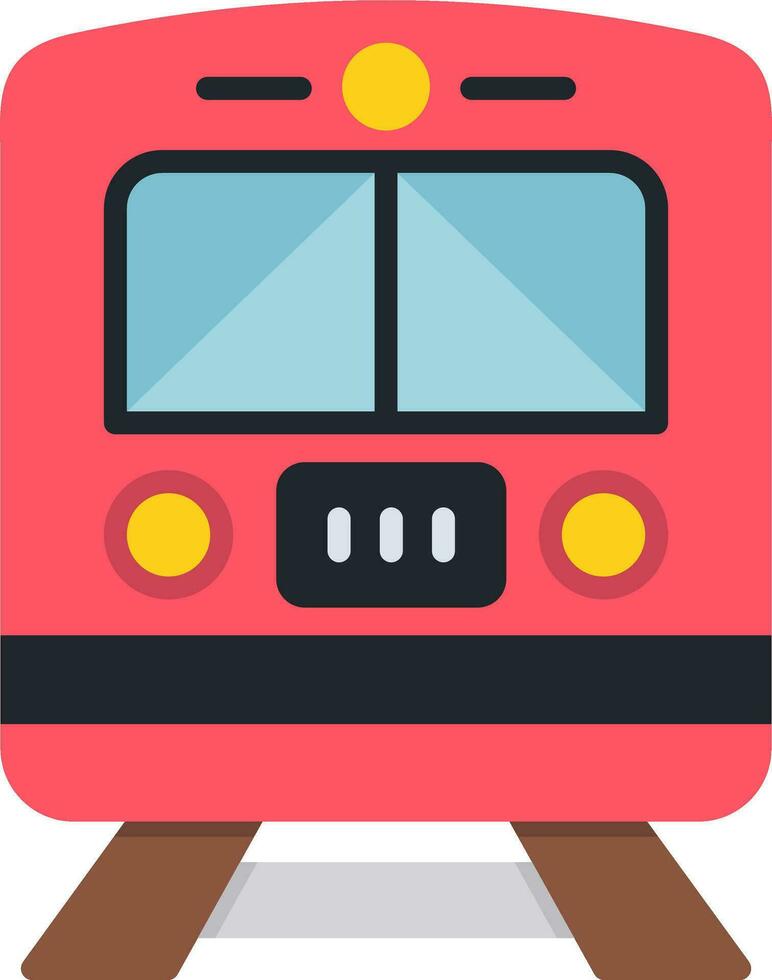 icono de vector de tren