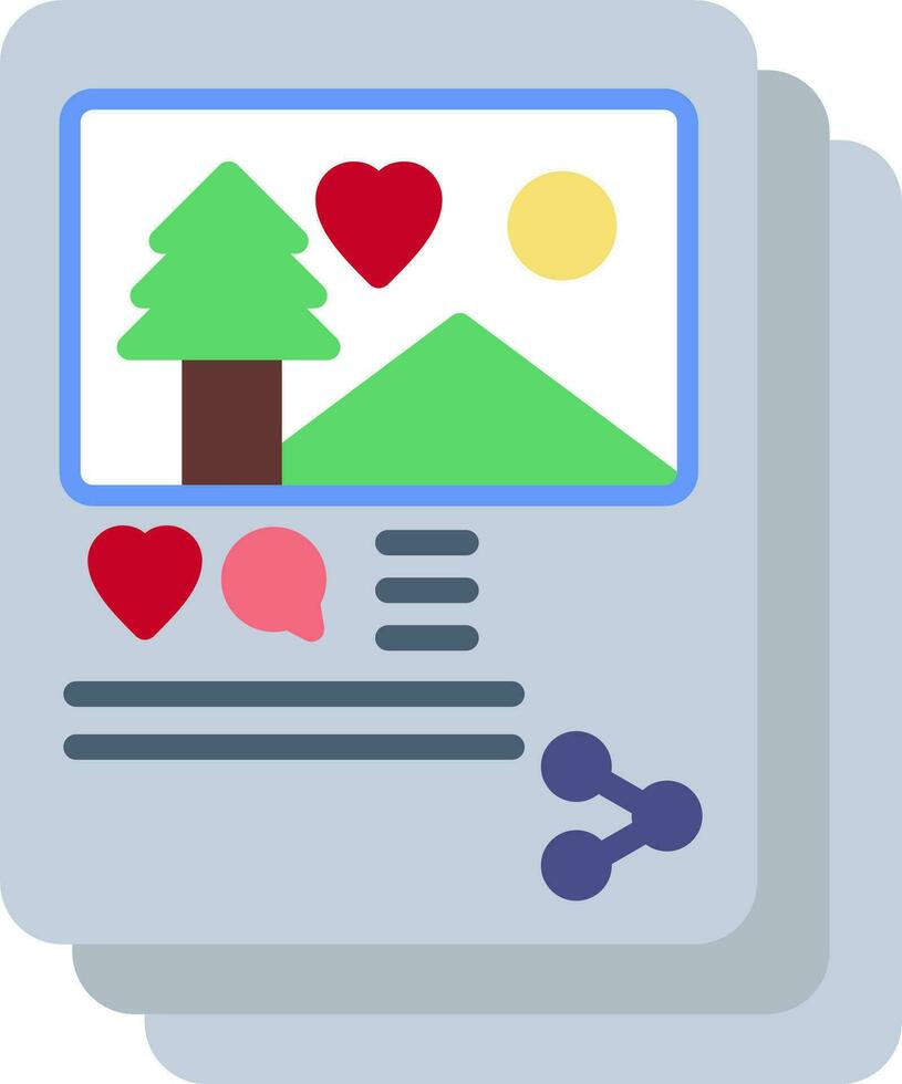 Social Media Vector Icon