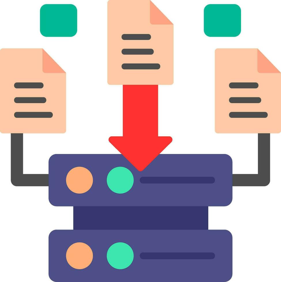 Data Collecting Vector Icon