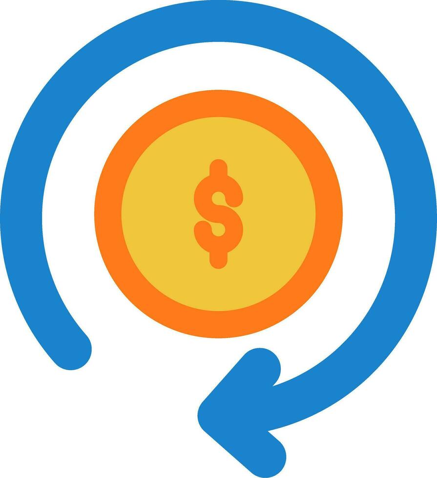 Money Refund Vector Icon