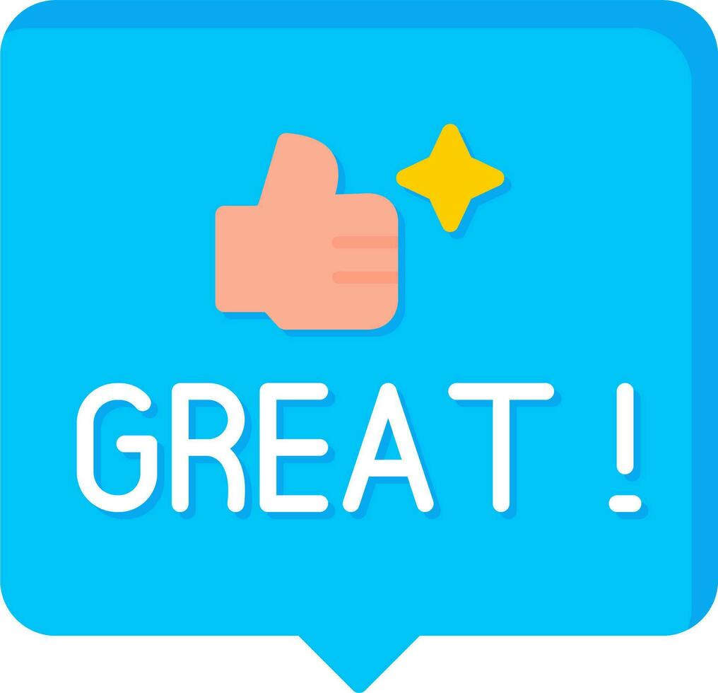 Great Vector Icon