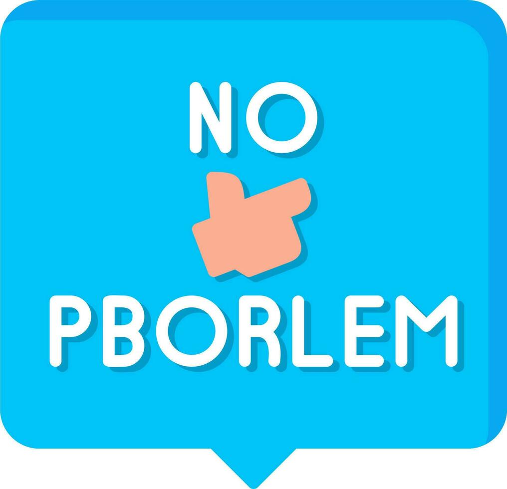 No Problem Vector Icon