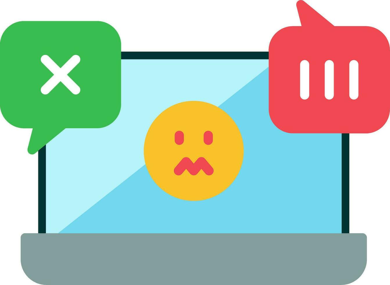Cyberbullying Vector Icon