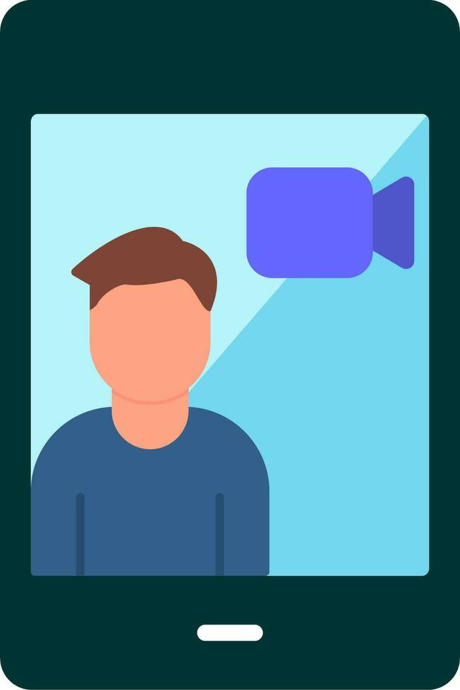Videocall Vector Icon