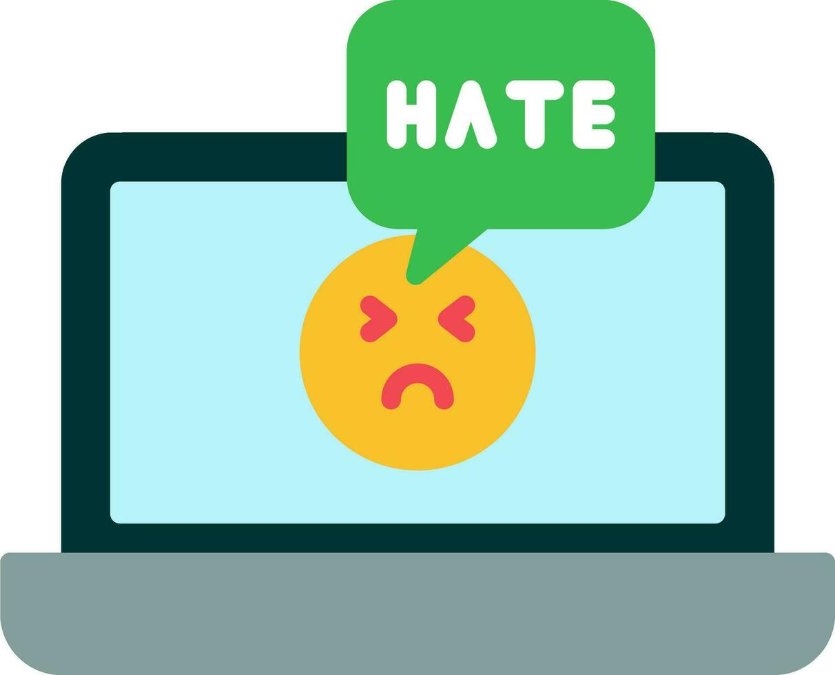 Hate Vector Icon