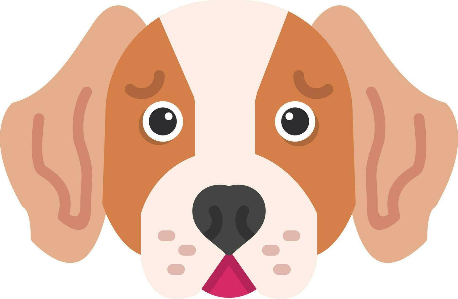 Basset Hound Vector Icon