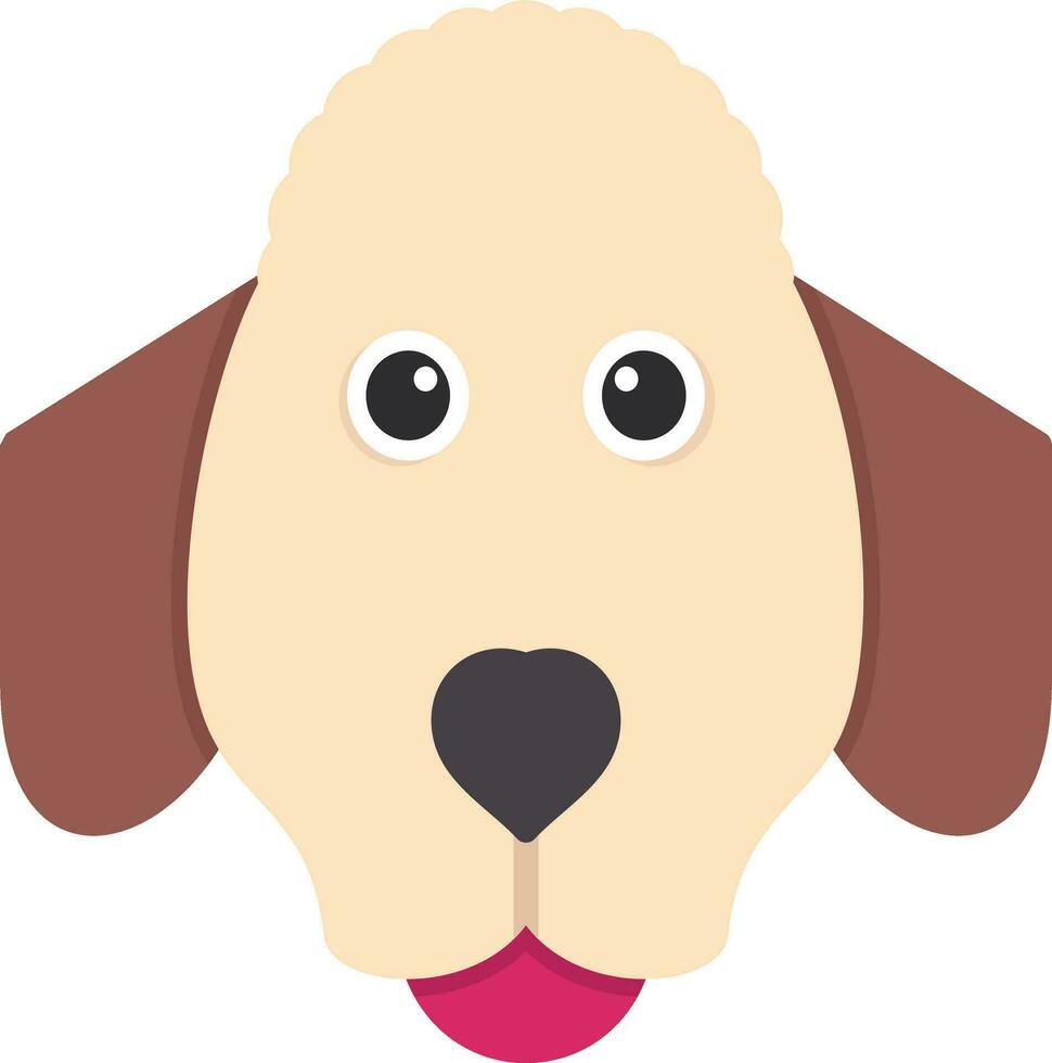 caniche vector icono