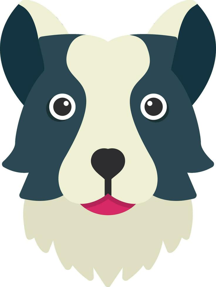 collie vector icono