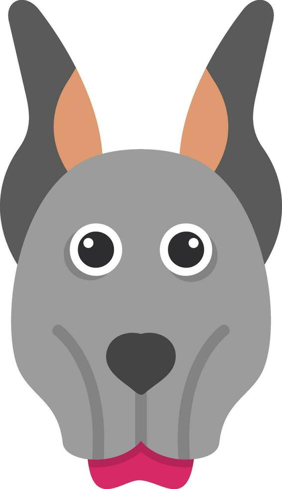 Doberman Vector Icon