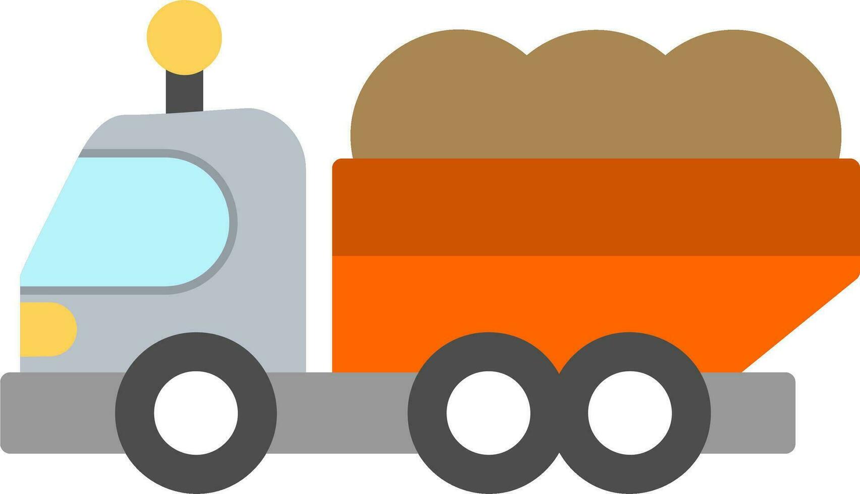 Dump Truck Vector Icon