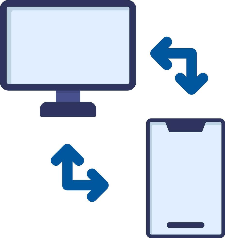 icono de vector de transferencia de archivos