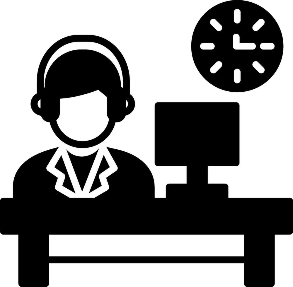 Business Hours Vector Icon