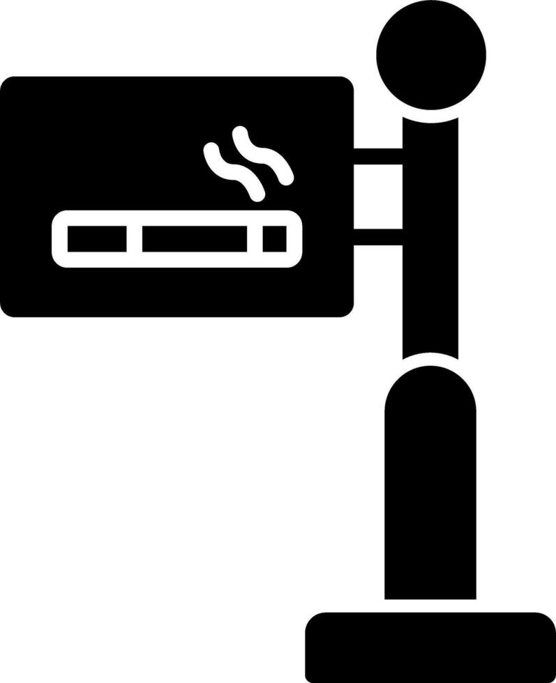 Smoking Area Vector Icon