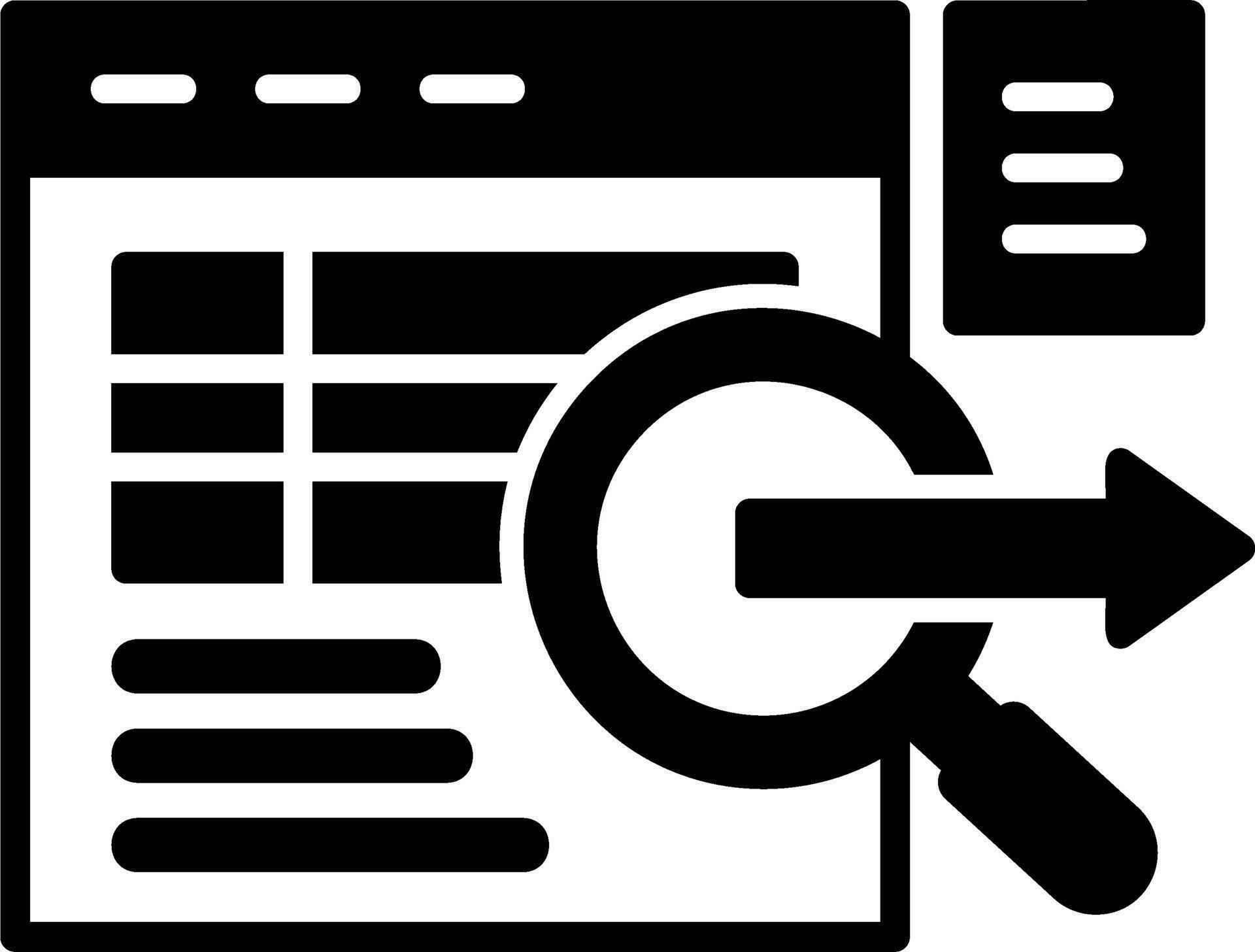 Data Query Vector Icon 30977393 Vector Art at Vecteezy