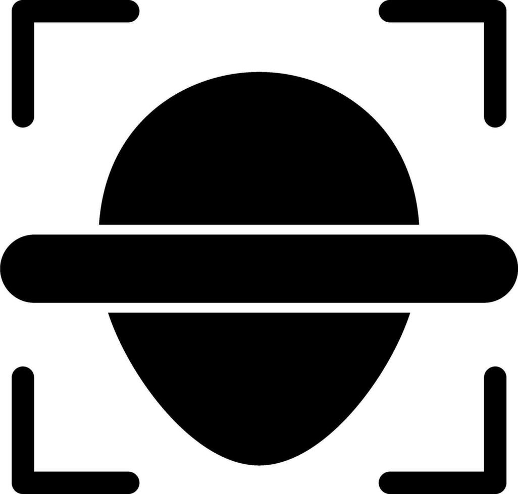 Face Id Vector Icon
