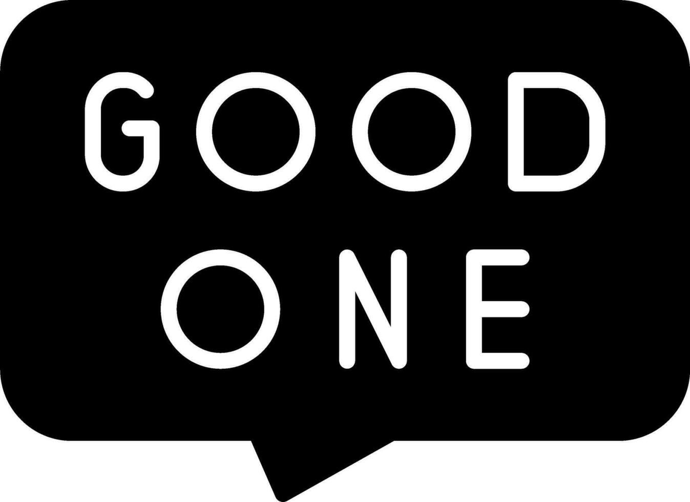 Good One Vector Icon