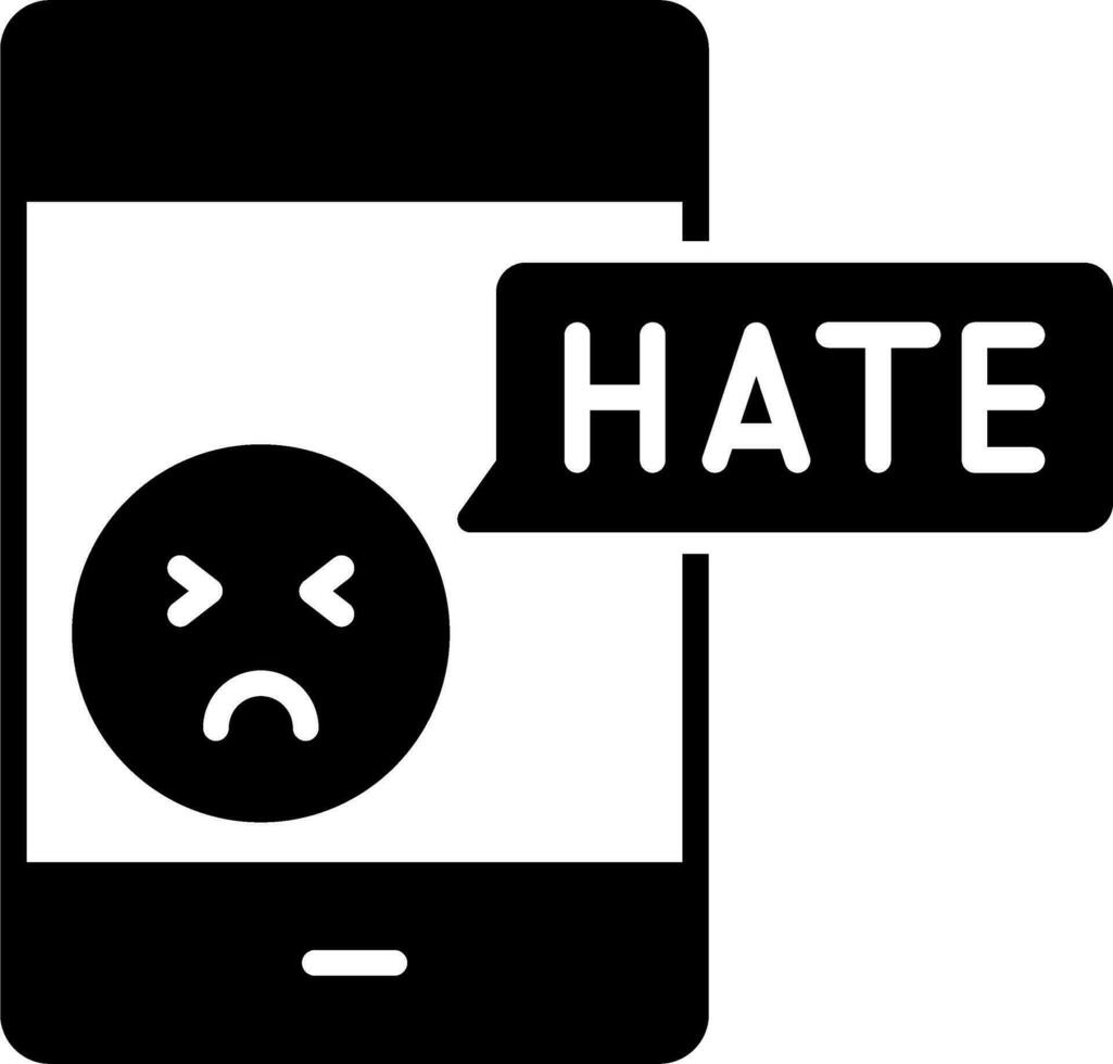 Hate Vector Icon