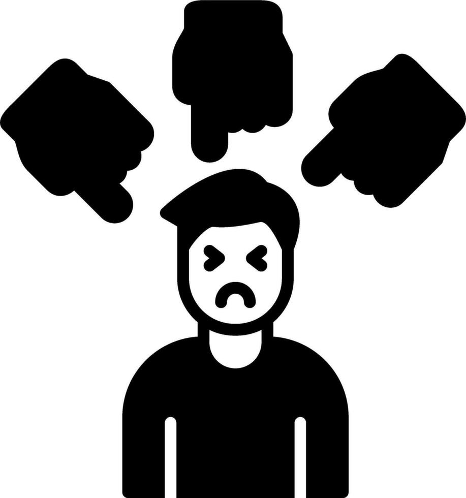 Bullying Vector Icon