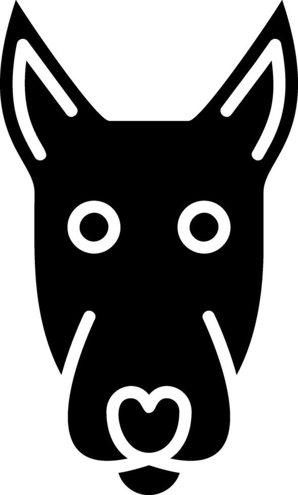 Bull Terrier Vector Icon