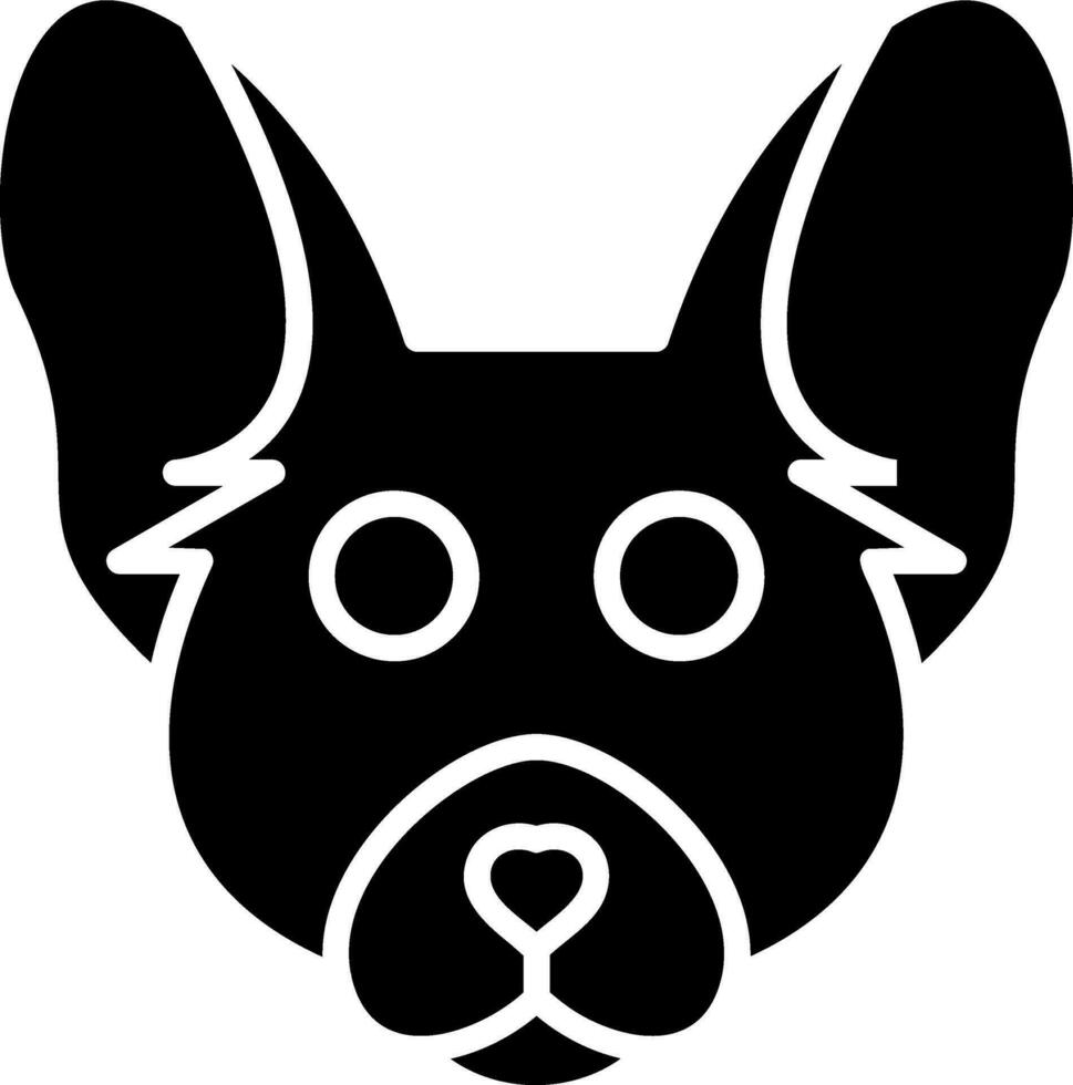 chihuahua vector icono