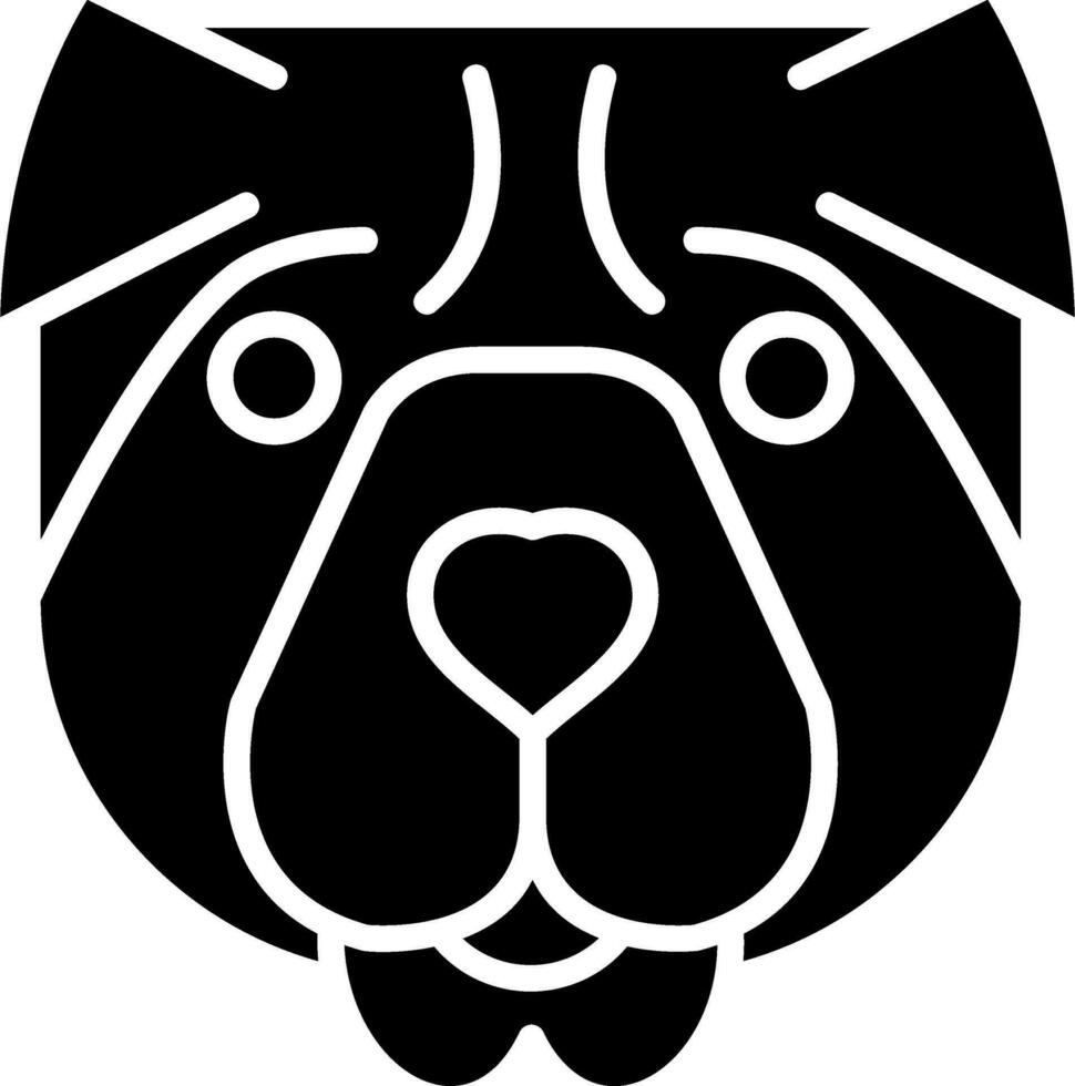 Shar Pei Vector Icon