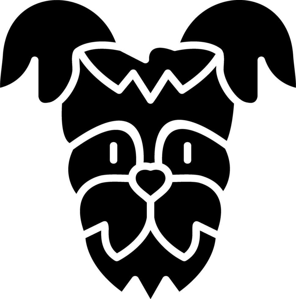 Yorkshire Terrier Vector Icon