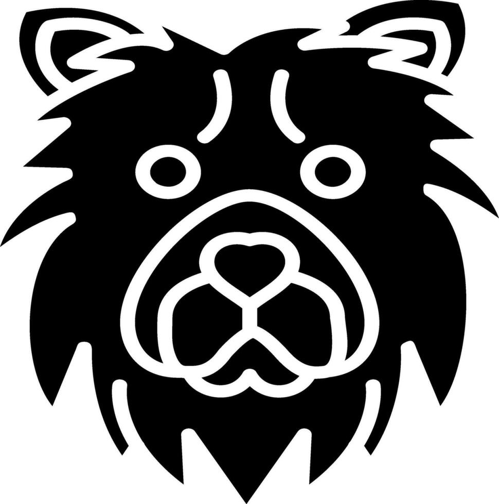 Chow Chow Vector Icon