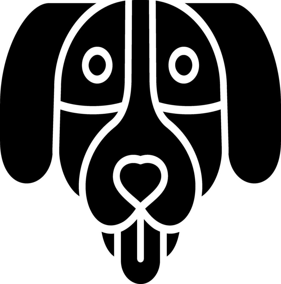 Bernese Mountain Vector Icon