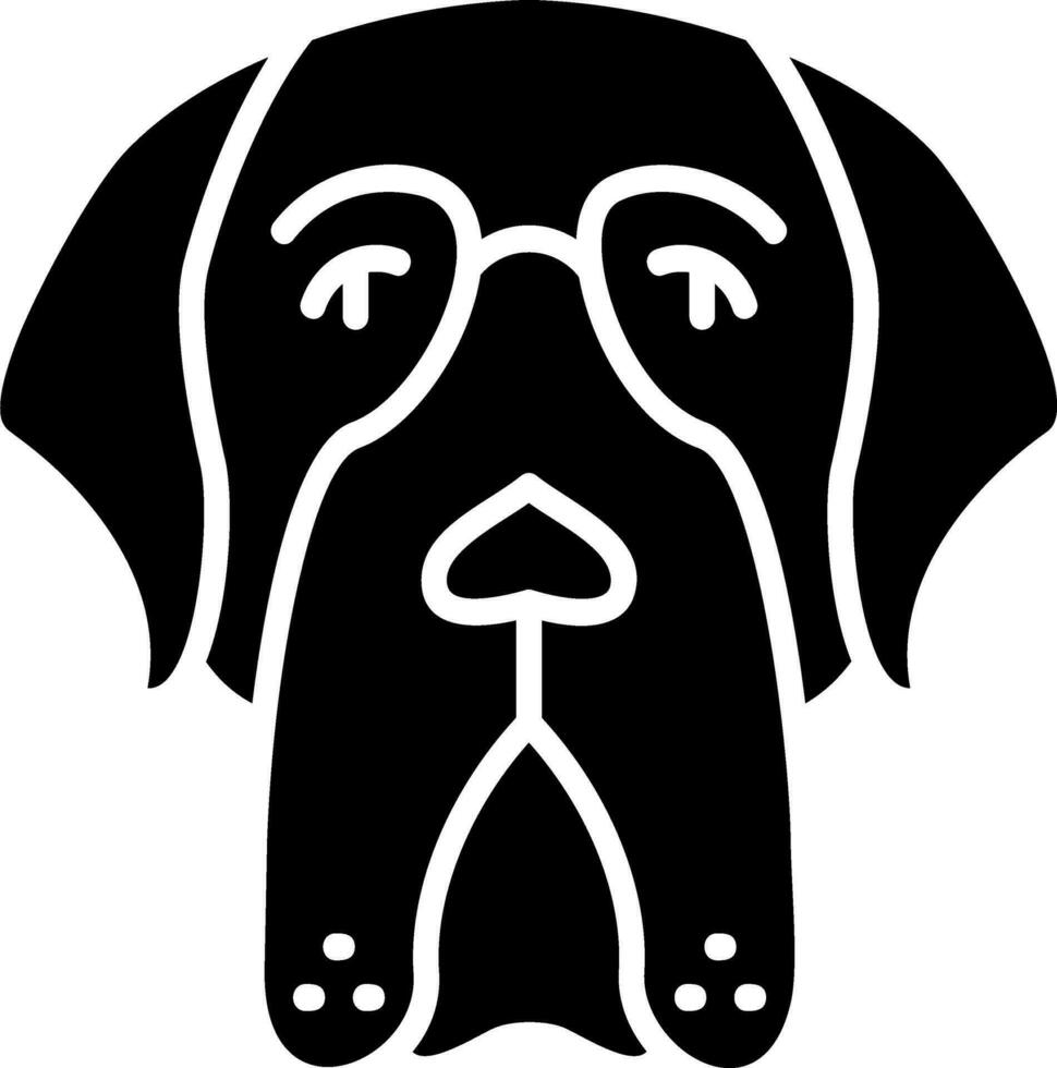 Saint Bernard Vector Icon