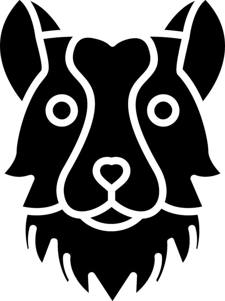 collie vector icono