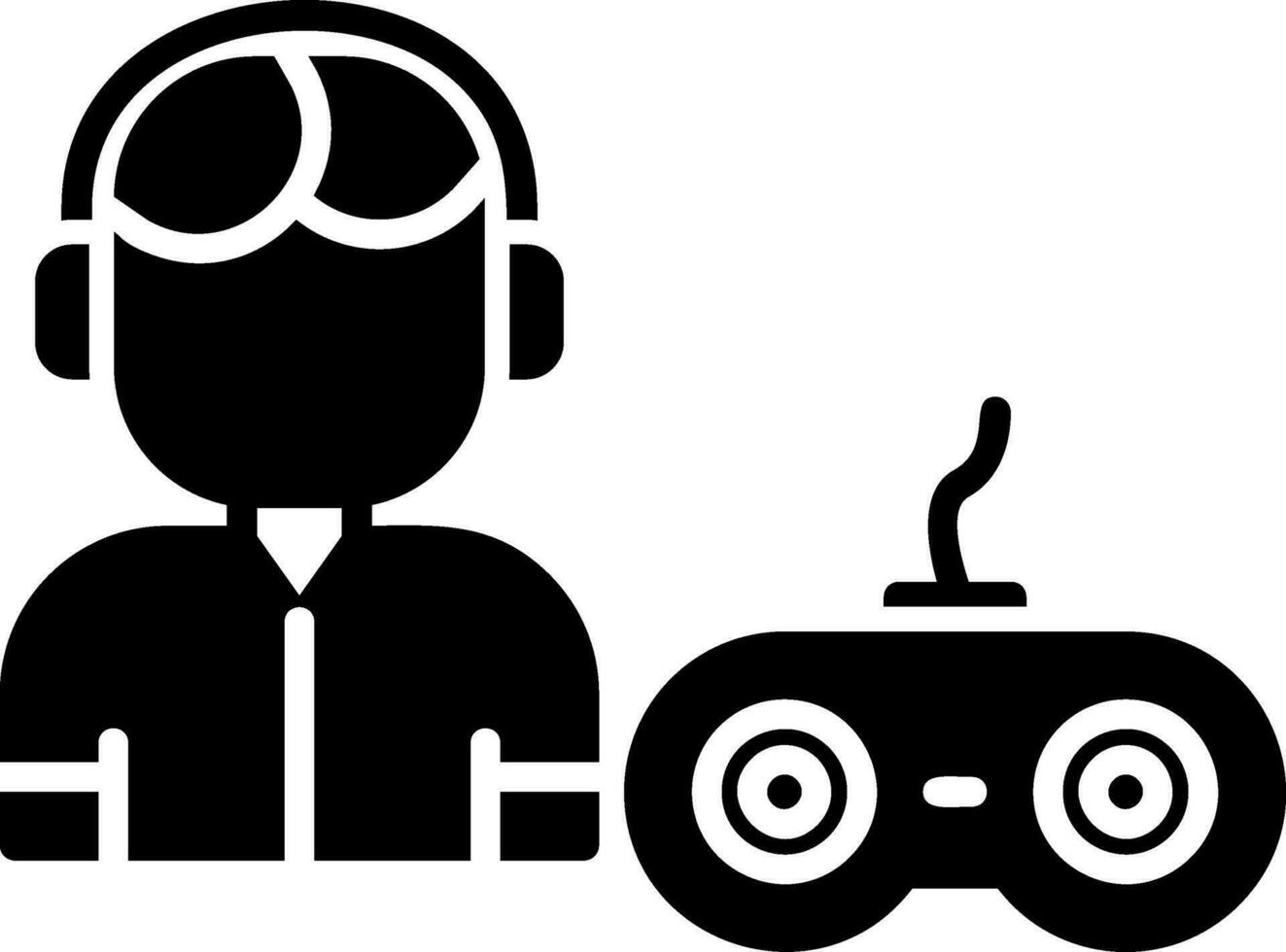 Gamer Vector Icon