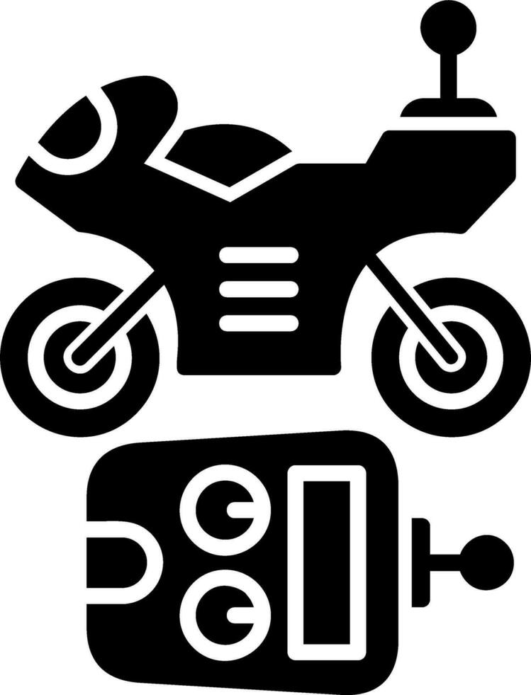 icono de vector de bicicleta