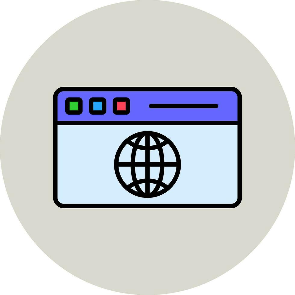 Website Vector Icon