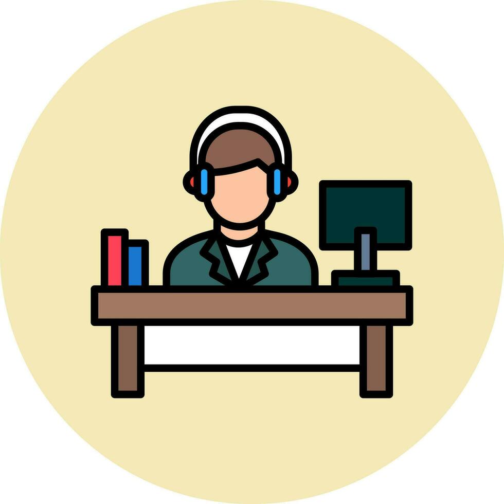 Help Desk Vector Icon