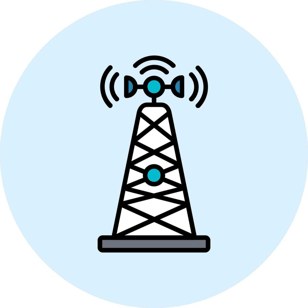 Cell Tower Vector Icon