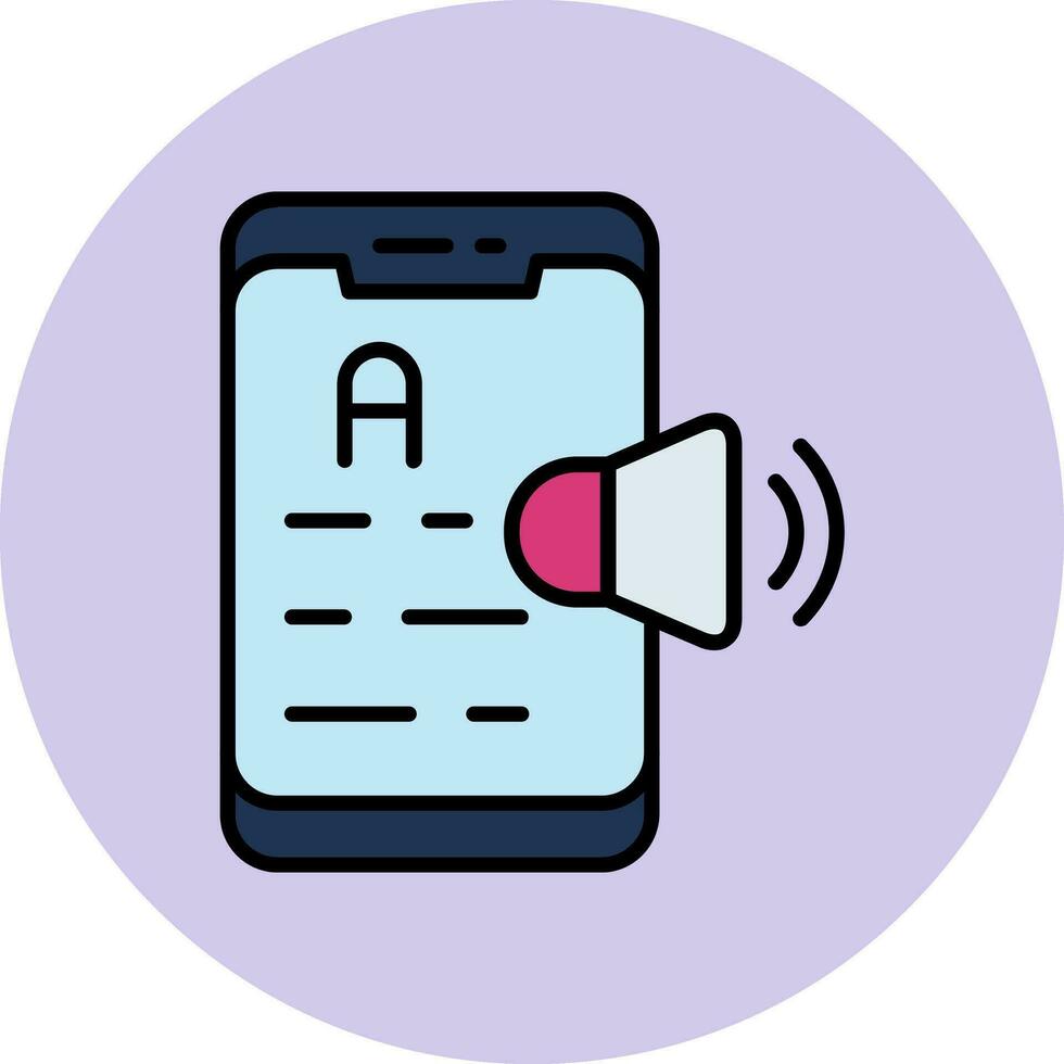 Text To Speech Vector Icon