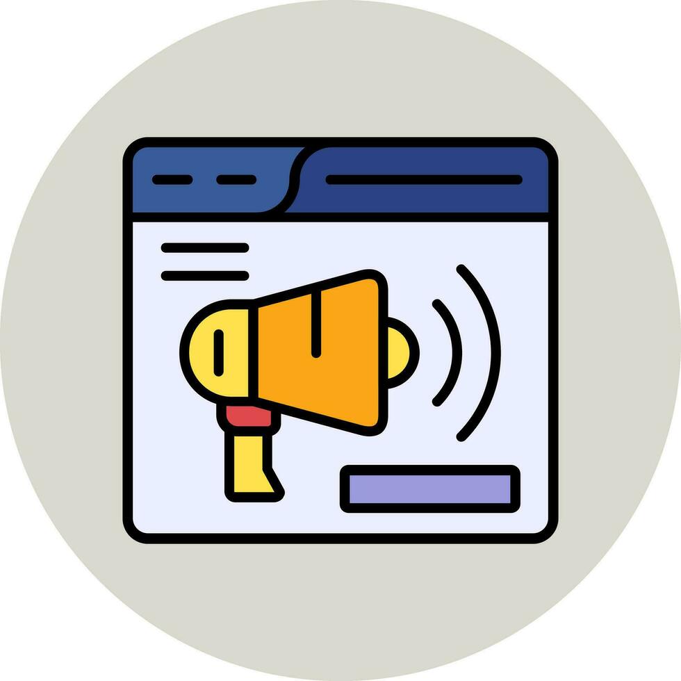 Advertisement Vector Icon