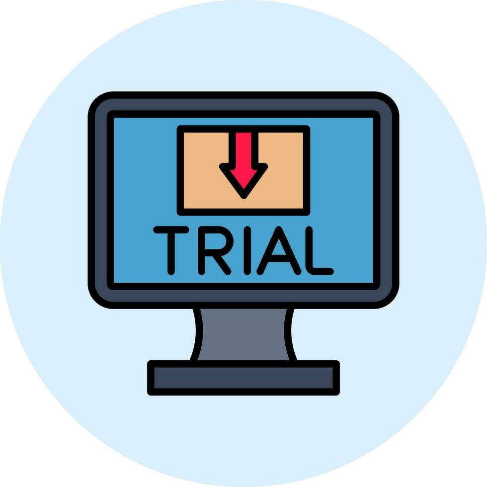 free trial Vector Icon