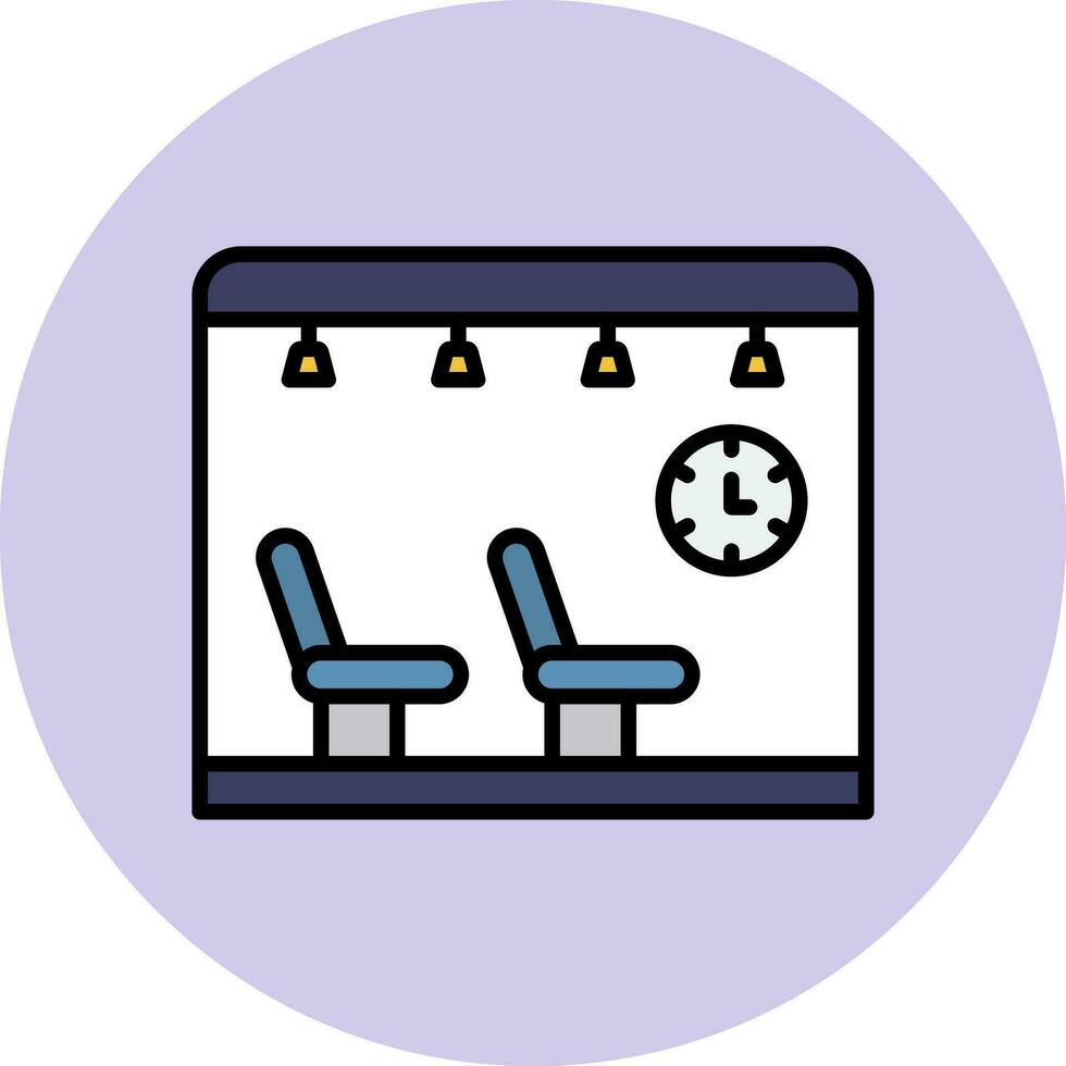 Waiting Room Vector Icon