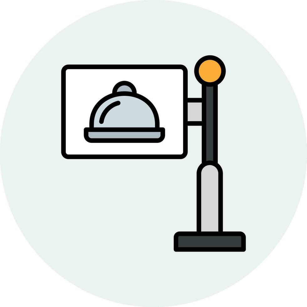 icono de vector de restaurante