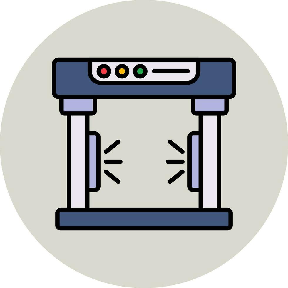 Metal Detector Vector Icon